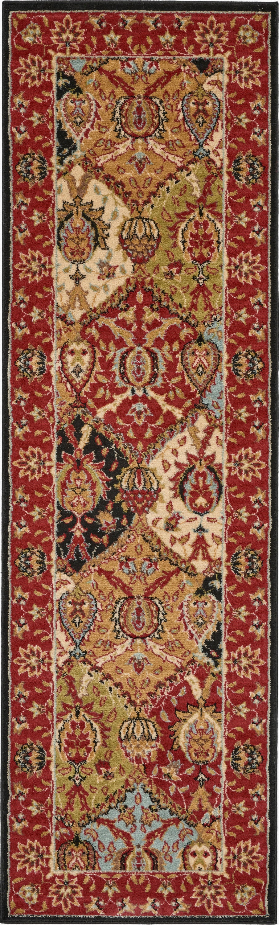 Nourison Home Modesto MDS04 Multicolor Traditional Power-loomed Rug