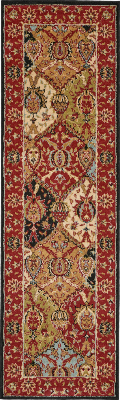 Nourison Home Modesto MDS04 Multicolor Traditional Power-loomed Rug