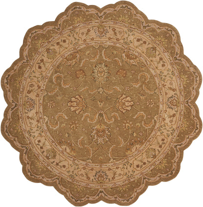 Nourison Home Heritage Hall HE20 Green Traditional Tufted Rug