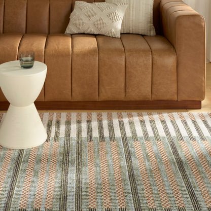 Nourison Home Nordic  Ivory Multicolor  Contemporary