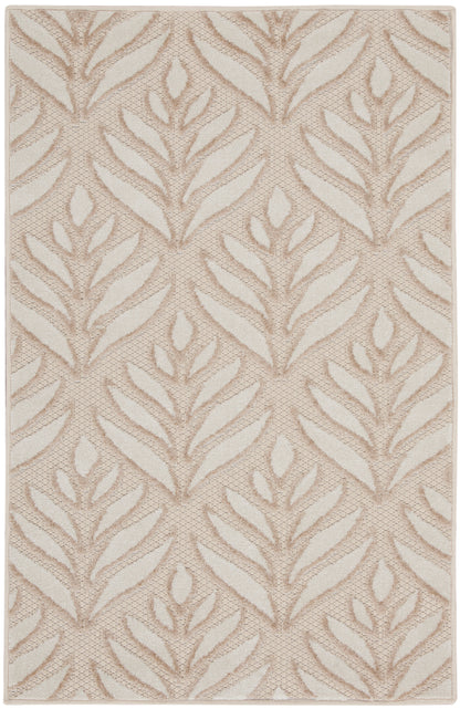Nourison Home Aloha ALH35 Ivory Grey Contemporary Power-loomed Rugs