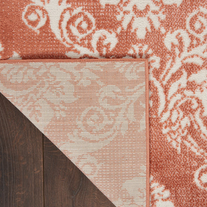 Nourison Home Elation  Brick Ivory  Traditional