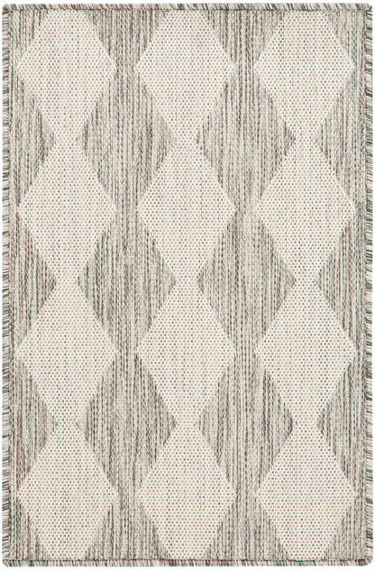 Nourison Home Positano POS04 Light Grey Contemporary Power-loomed Rug