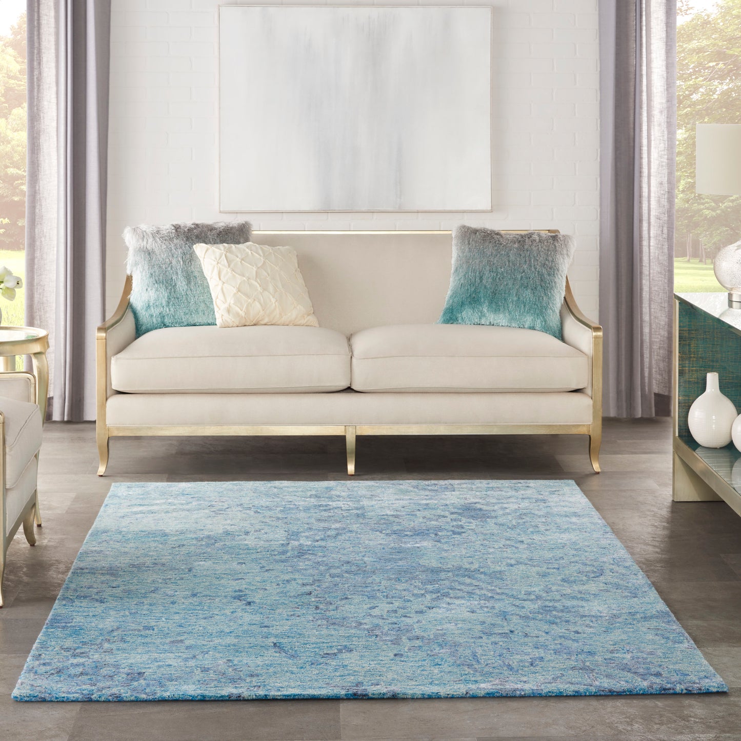 Nourison Home Gemstone  Alexandrite  Contemporary