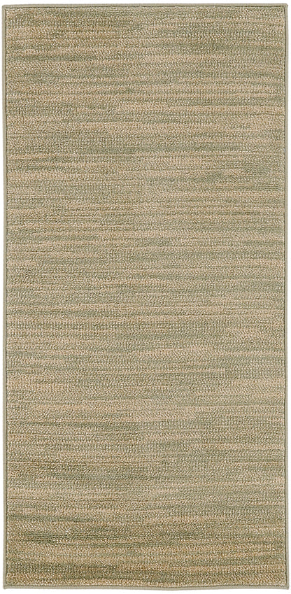 Nourison Home Nourison Essentials NRE01 Green Gold Contemporary Power-loomed Rug