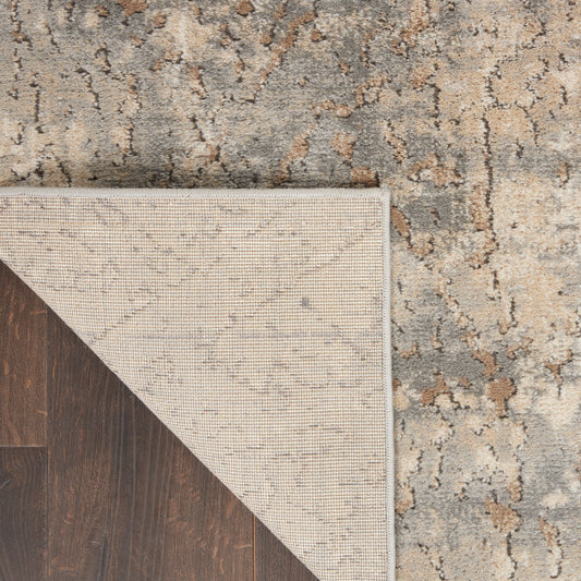 Nourison Home Quarry  Beige Grey  Contemporary