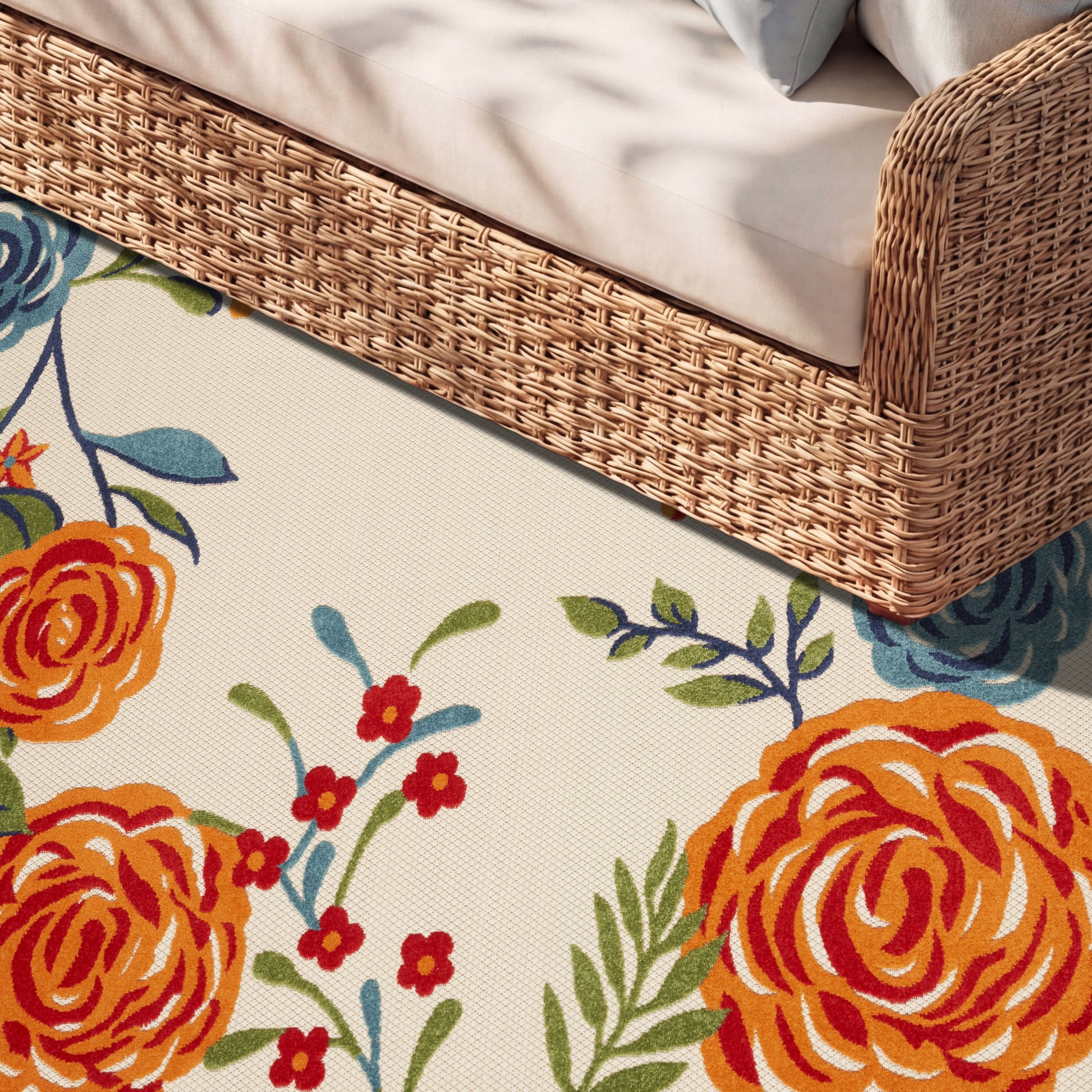 Nourison Home Aloha  Multicolor  Contemporary