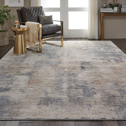 Nourison Home Rustic Textures  Beige Grey  Contemporary