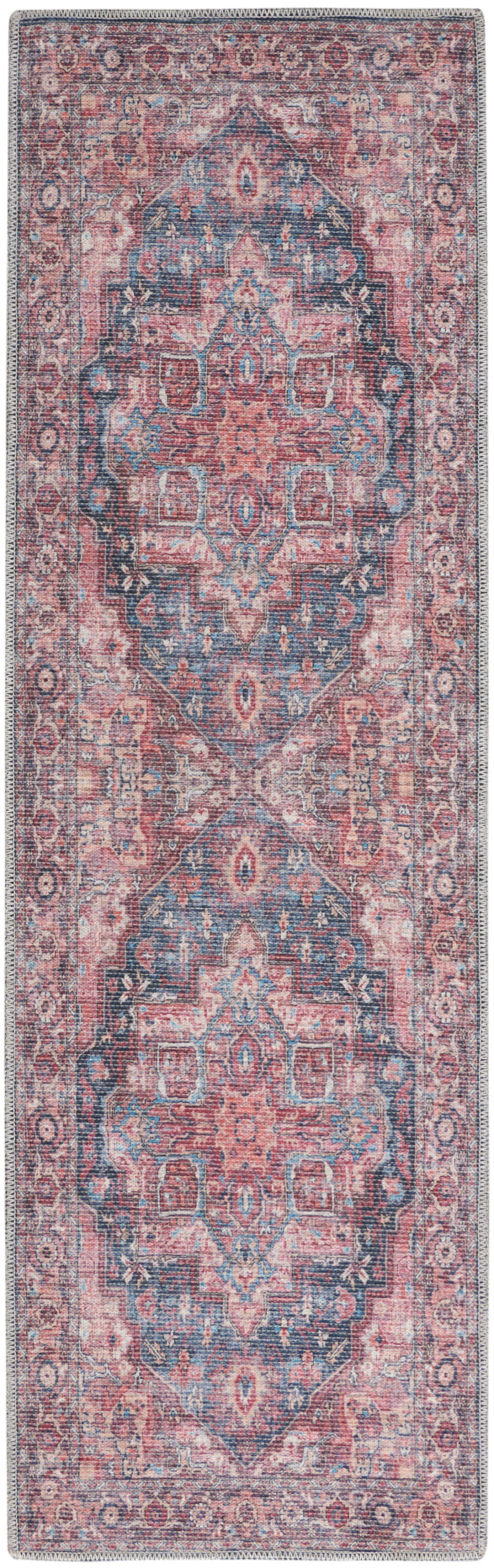 Nourison Home New Concept Washables SR101 Multicolor Traditional Machine Woven Rug