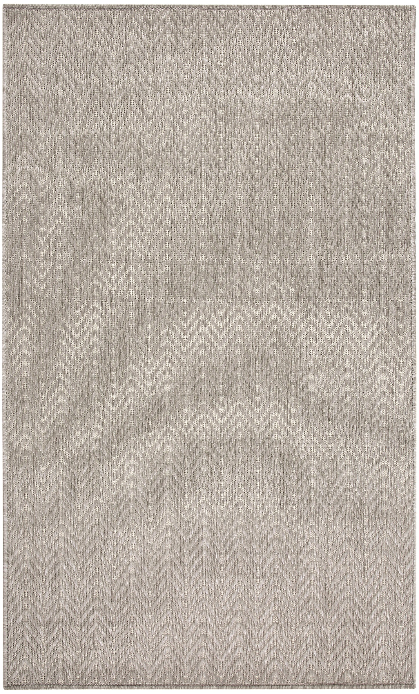 Nourison Home Horizon Indoor/Outdoor HOZ02 Grey Contemporary Power-loomed Rug
