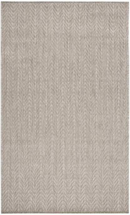 Nourison Home Horizon Indoor/Outdoor HOZ02 Grey Contemporary Power-loomed Rug