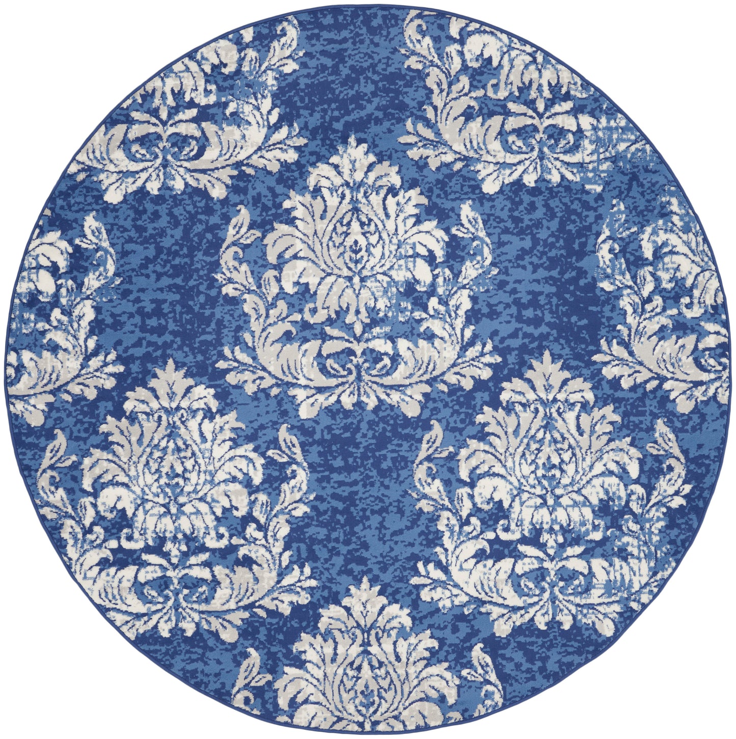 Nourison Home Whimsicle WHS11 Navy Ivory Contemporary Power-loomed Rug
