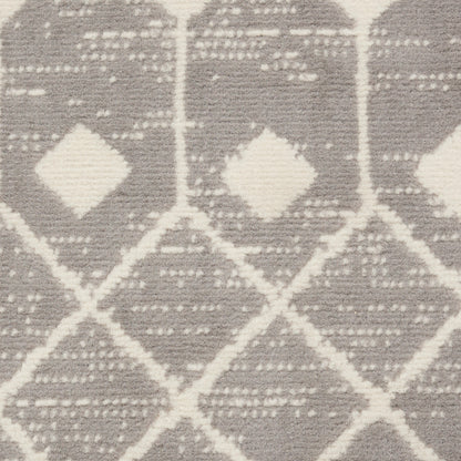 Nourison Home Grafix  Grey  Transitional