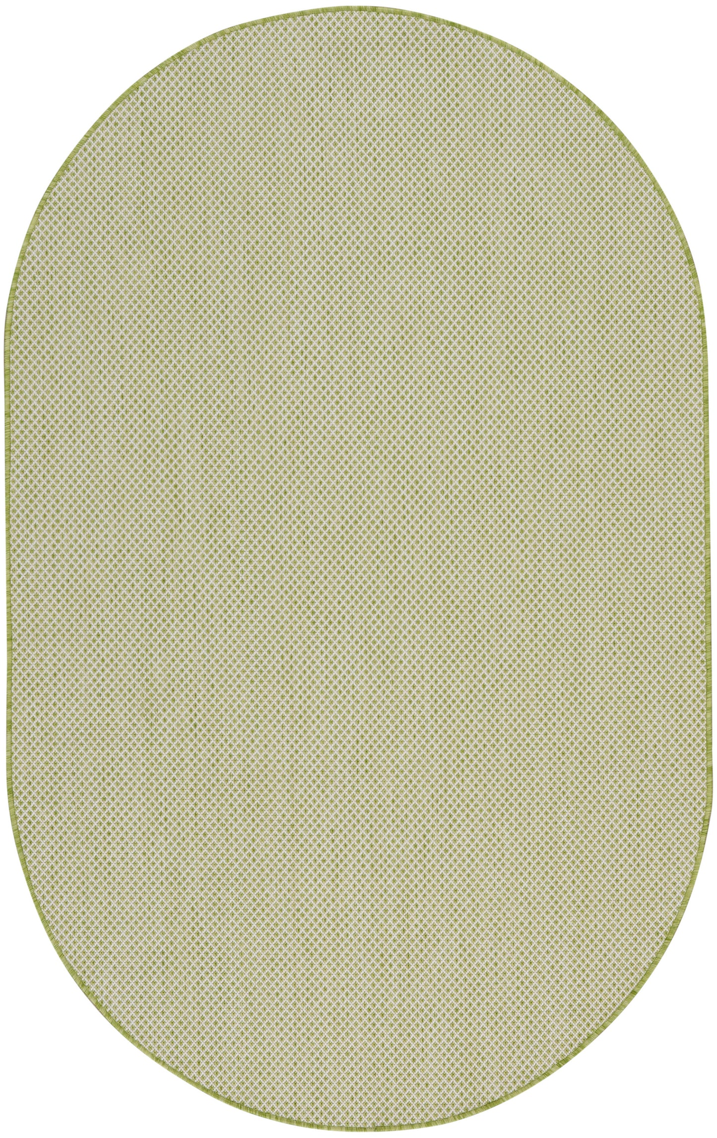 Nourison Home Courtyard COU01 Ivory Green Contemporary Power-loomed Rug