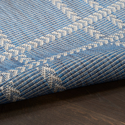 Nourison Home Horizon Indoor/Outdoor  Navy  Contemporary