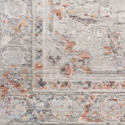 Nourison Home Elegant Heirlooms  Ivory Blue  Traditional