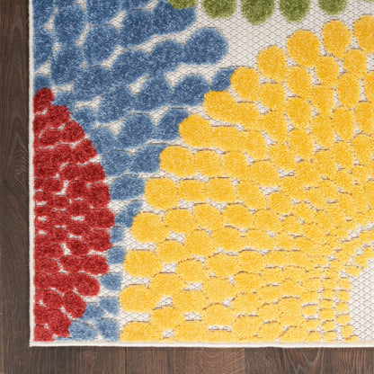 Nourison Home Aloha  Multicolor  Contemporary