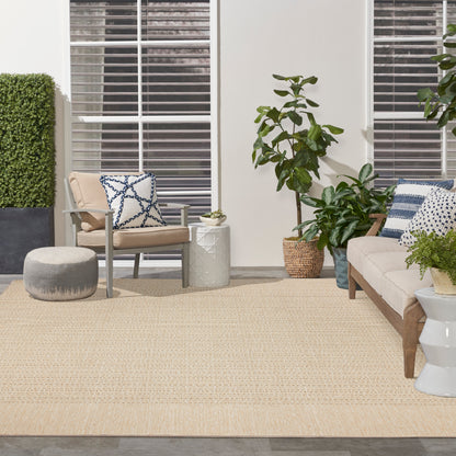 Nourison Home Tulum  Cream  Contemporary