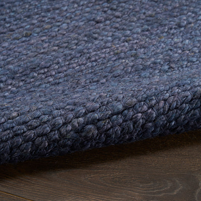 Nourison Home Natural Jute  Navy  Contemporary