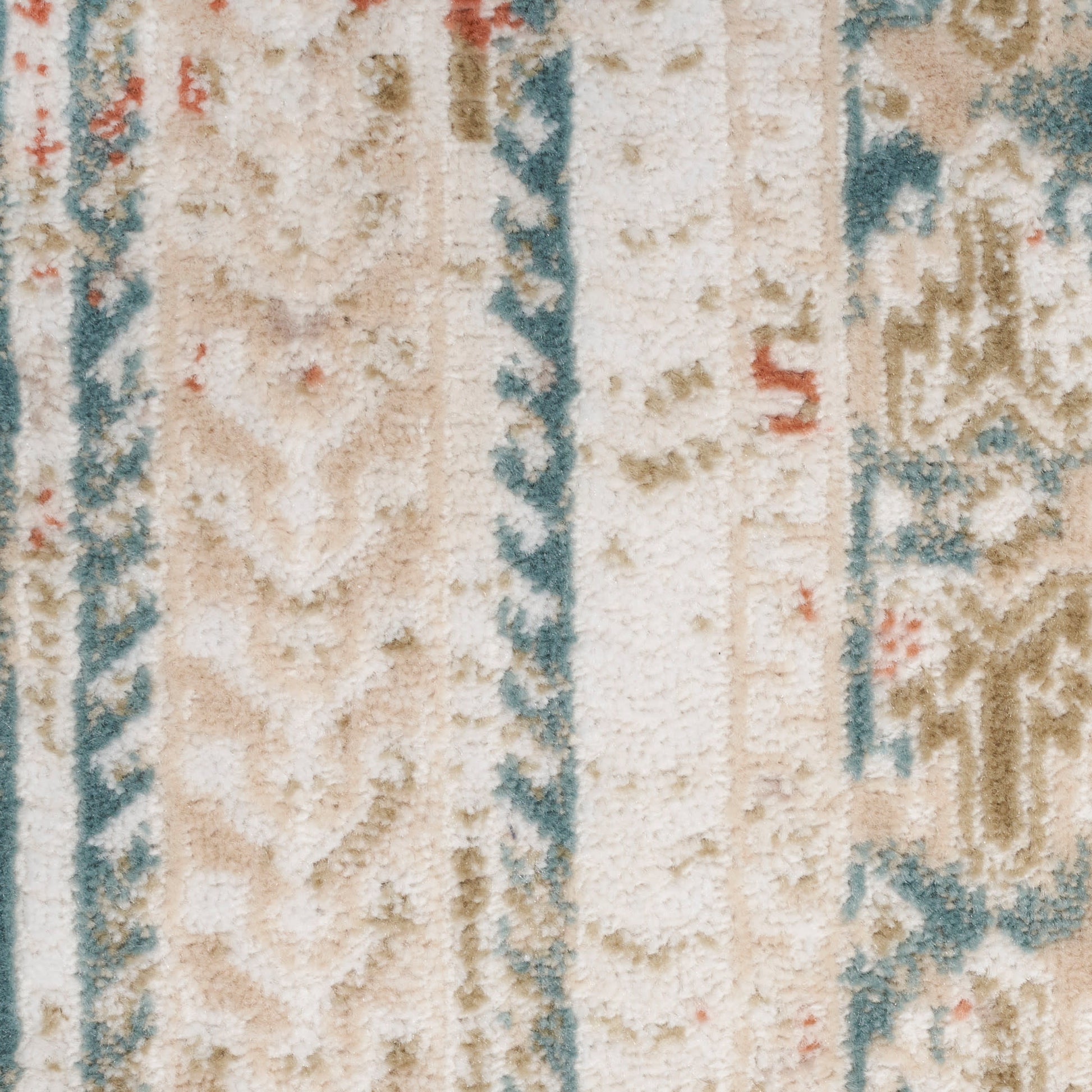 Nourison Home Thalia  Green Ivory  Transitional