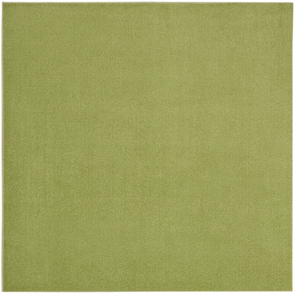 Nourison Home Nourison Essentials NRE01 Green Contemporary Power-loomed Rug