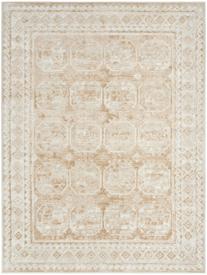 Nourison Home Dekor DEK01 Cream Beige Traditional Machine Woven Rug