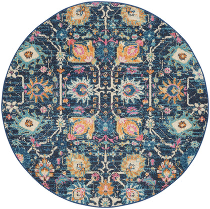 Nourison Home Passion PSN01 Navy Transitional Power-loomed Rugs