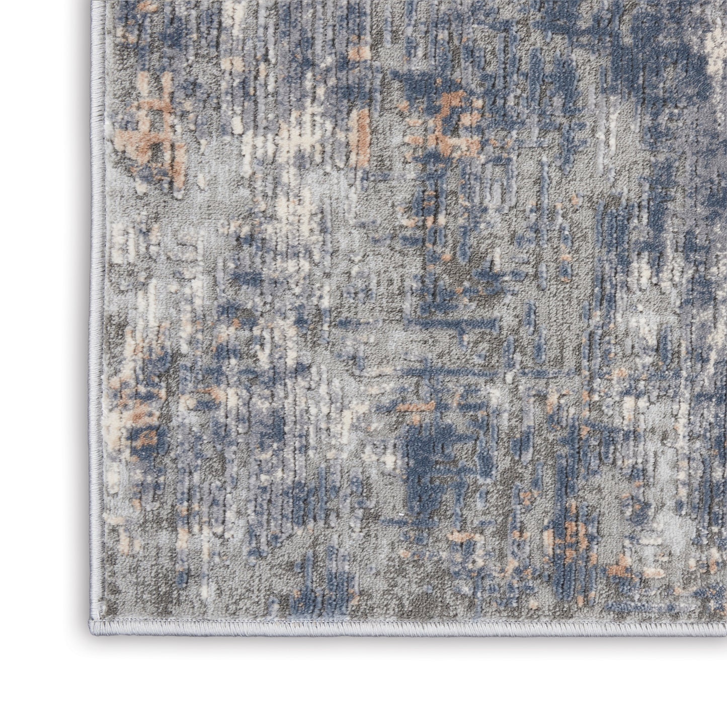 Nourison Home Rustic Textures  Grey Beige  Contemporary