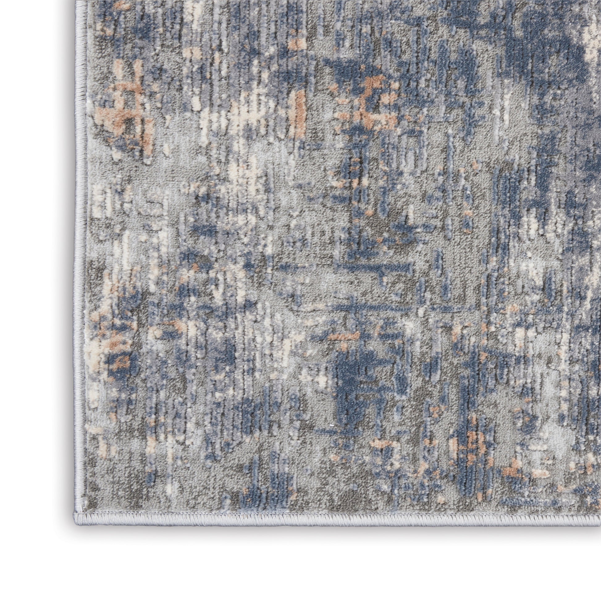 Nourison Home Rustic Textures  Grey Beige  Contemporary