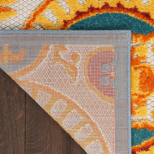 Nourison Home Aloha  Multicolor  Contemporary