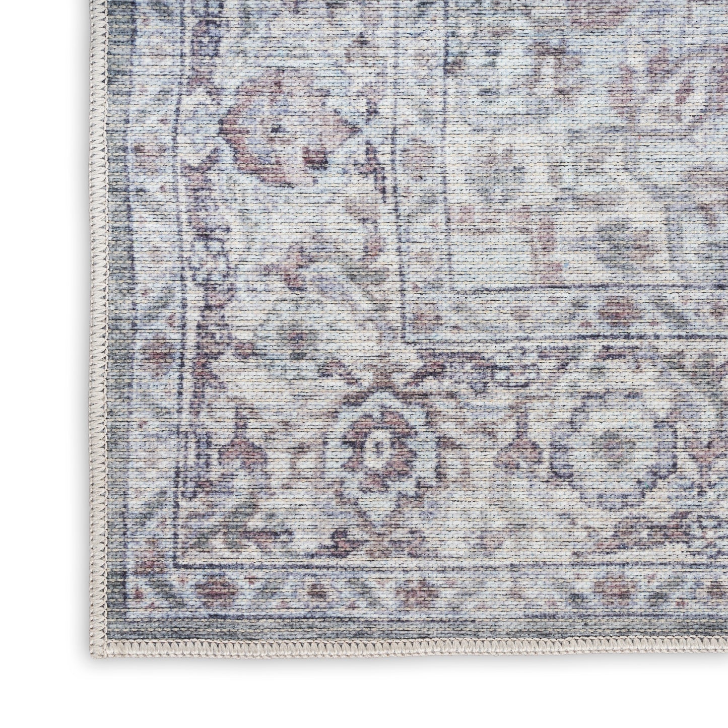 Nourison Home New Concept Washables  Ivory Grey  Traditional