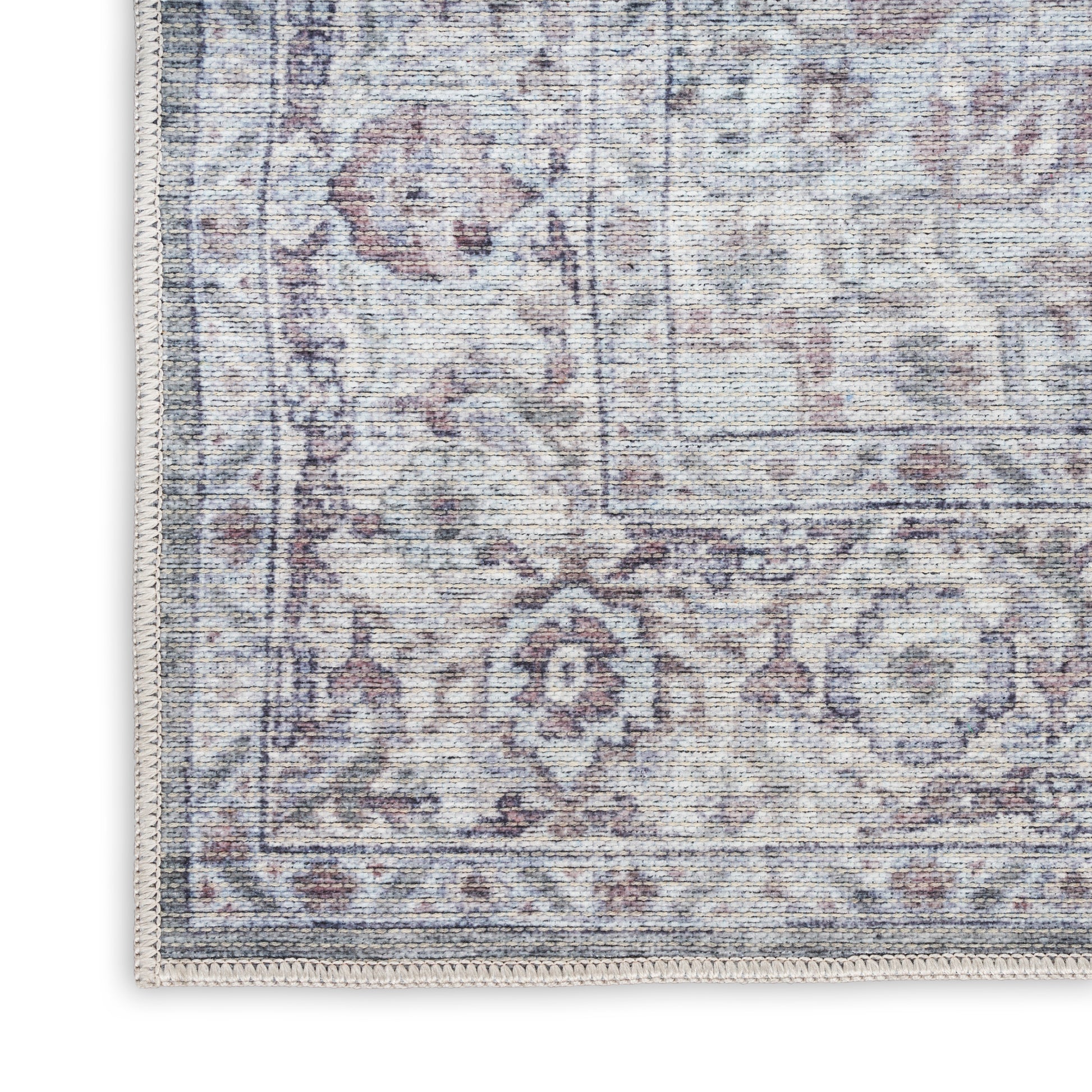 Nourison Home New Concept Washables  Ivory Grey  Traditional