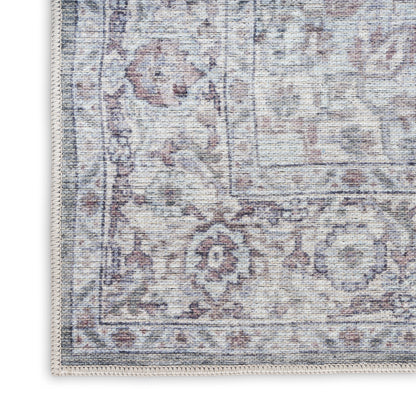Nourison Home New Concept Washables  Ivory Grey  Traditional