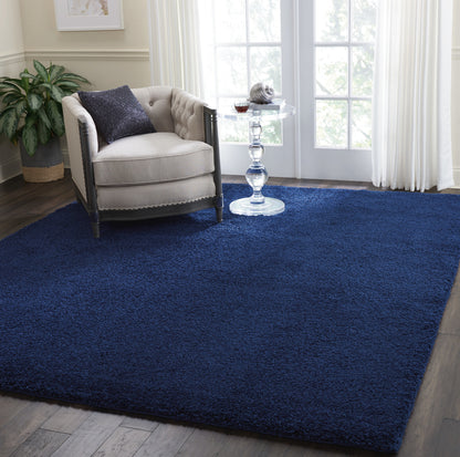 Nourison Home Malibu Shag  Navy  Contemporary