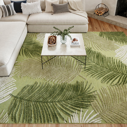 Nourison Home Suncoast  Green  Contemporary