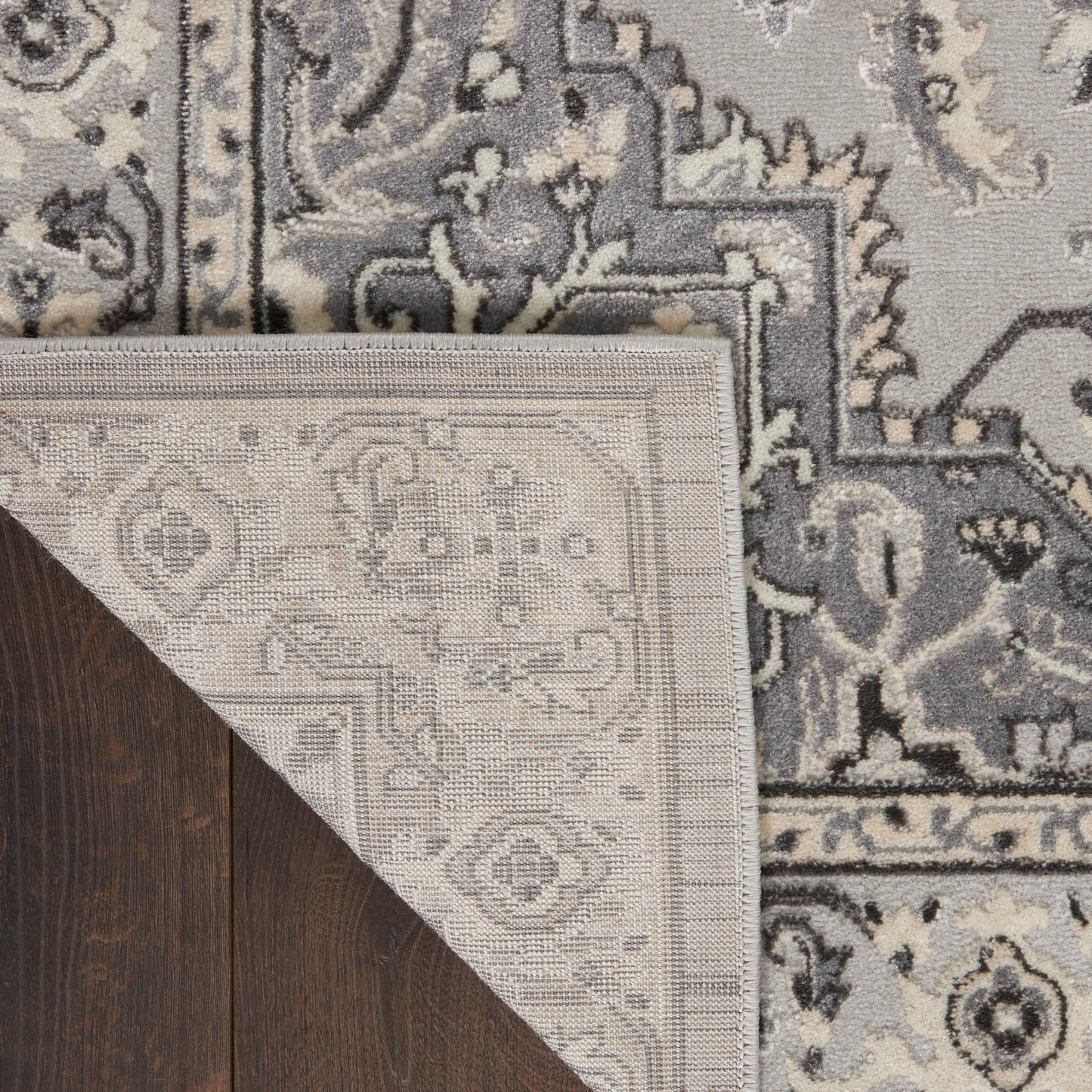 Nourison Home Grand Villa  Grey  Traditional