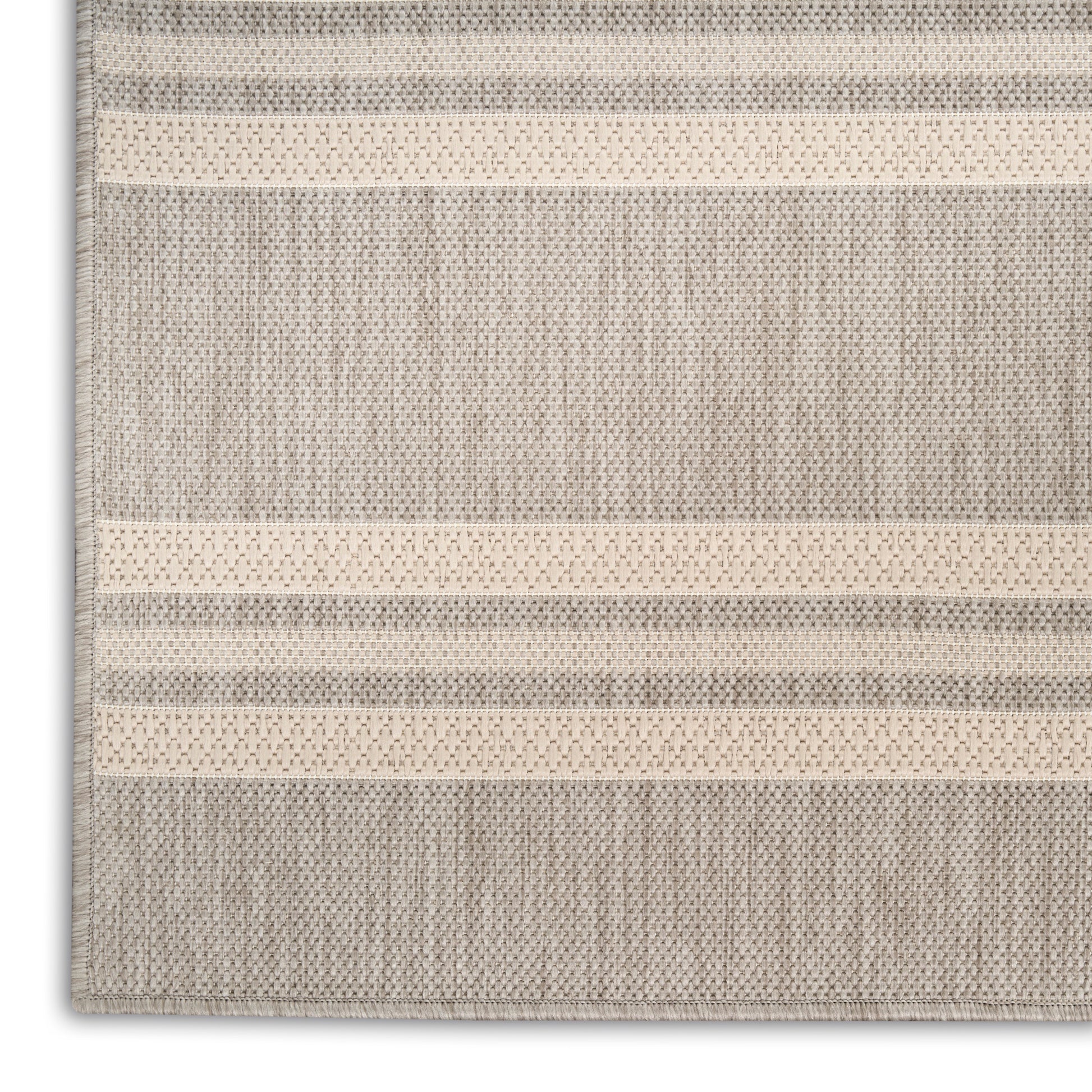 Nourison Home Horizon Indoor/Outdoor  Grey  Contemporary