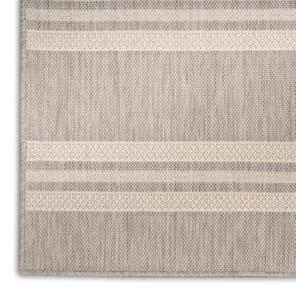 Nourison Home Horizon Indoor/Outdoor  Grey  Contemporary