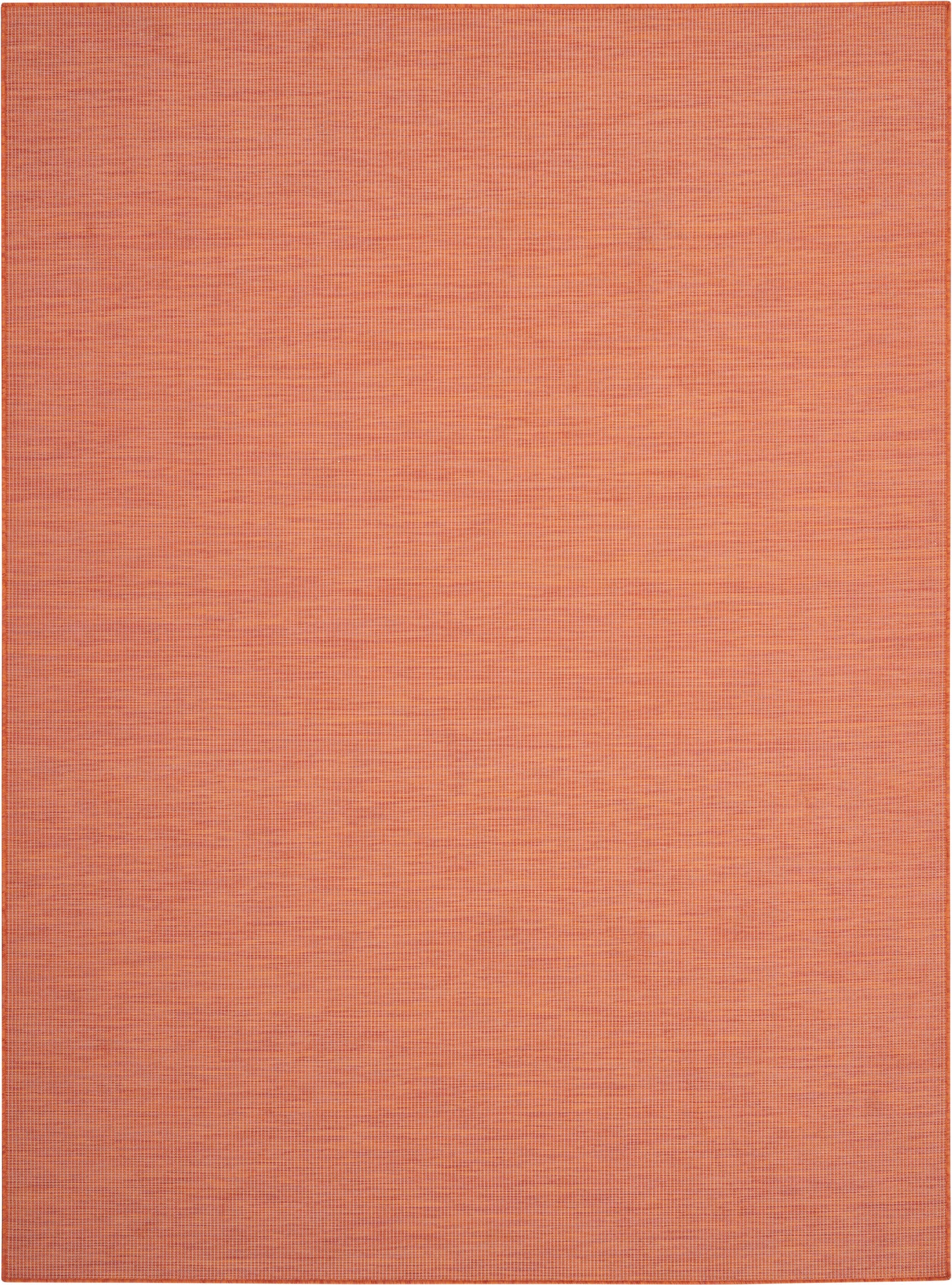 Nourison Home Positano POS01 Terracotta Contemporary Power-loomed Rug
