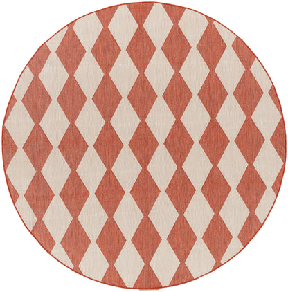 Nourison Home Positano POS04 Terracotta Contemporary Power-loomed Rug