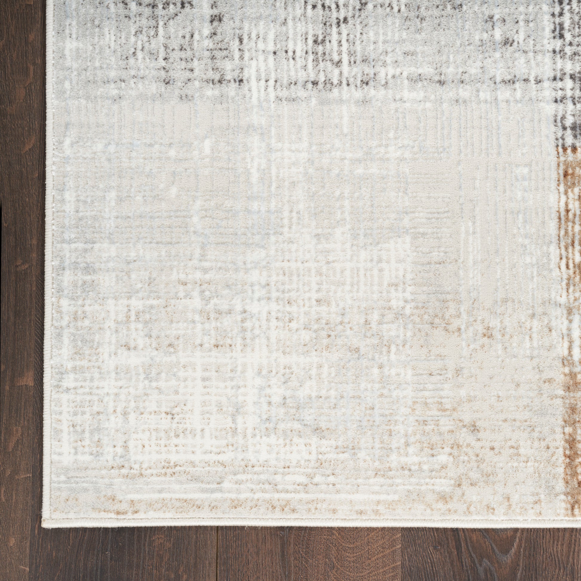 Nourison Home Sparkle  Grey  Contemporary