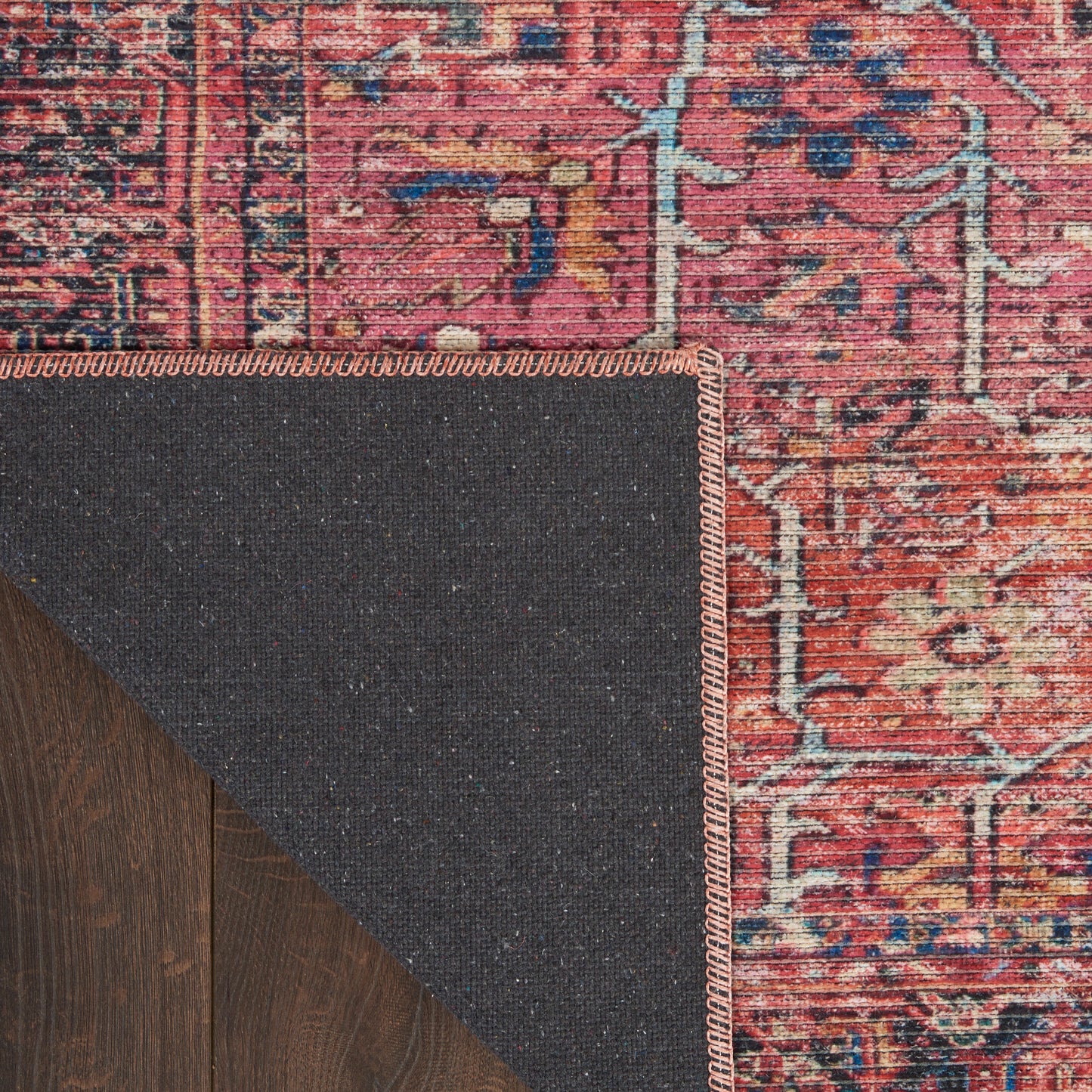 Nourison Home New Concept Washables  Brick  Traditional