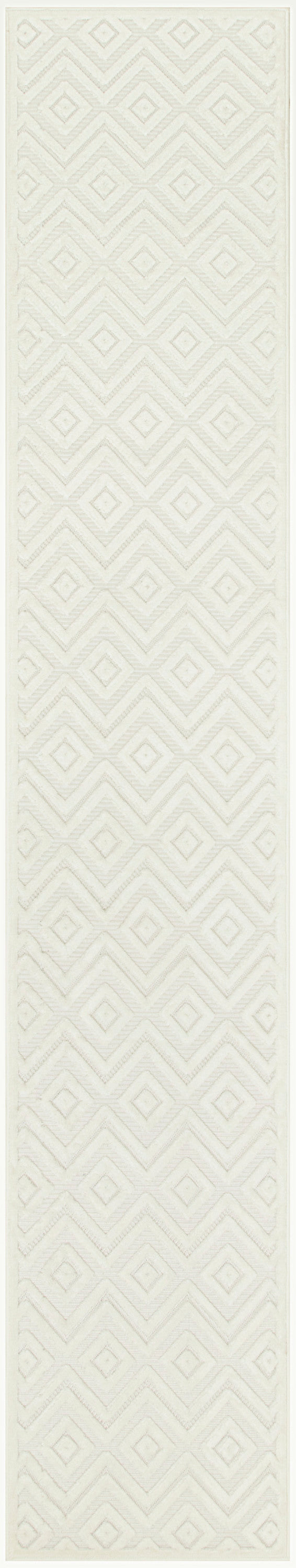 Nourison Home Versatile NRV01 Ivory White Contemporary Flat Weave Rug