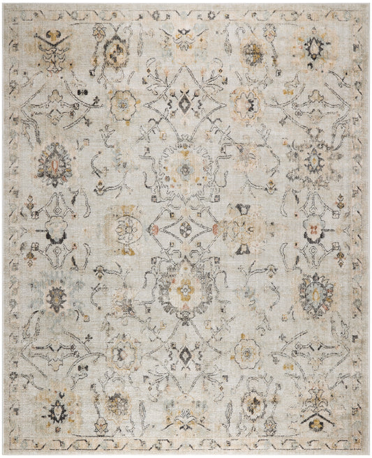 Nourison Home Oushak Home  Grey  Traditional