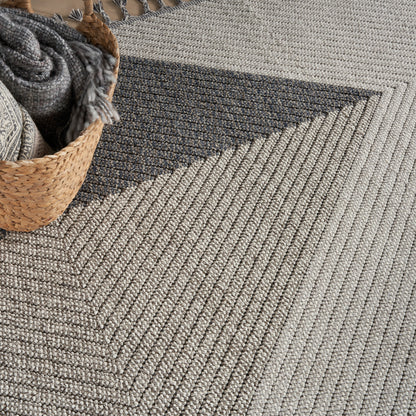 Nourison Home Paxton  Grey Slate  Contemporary