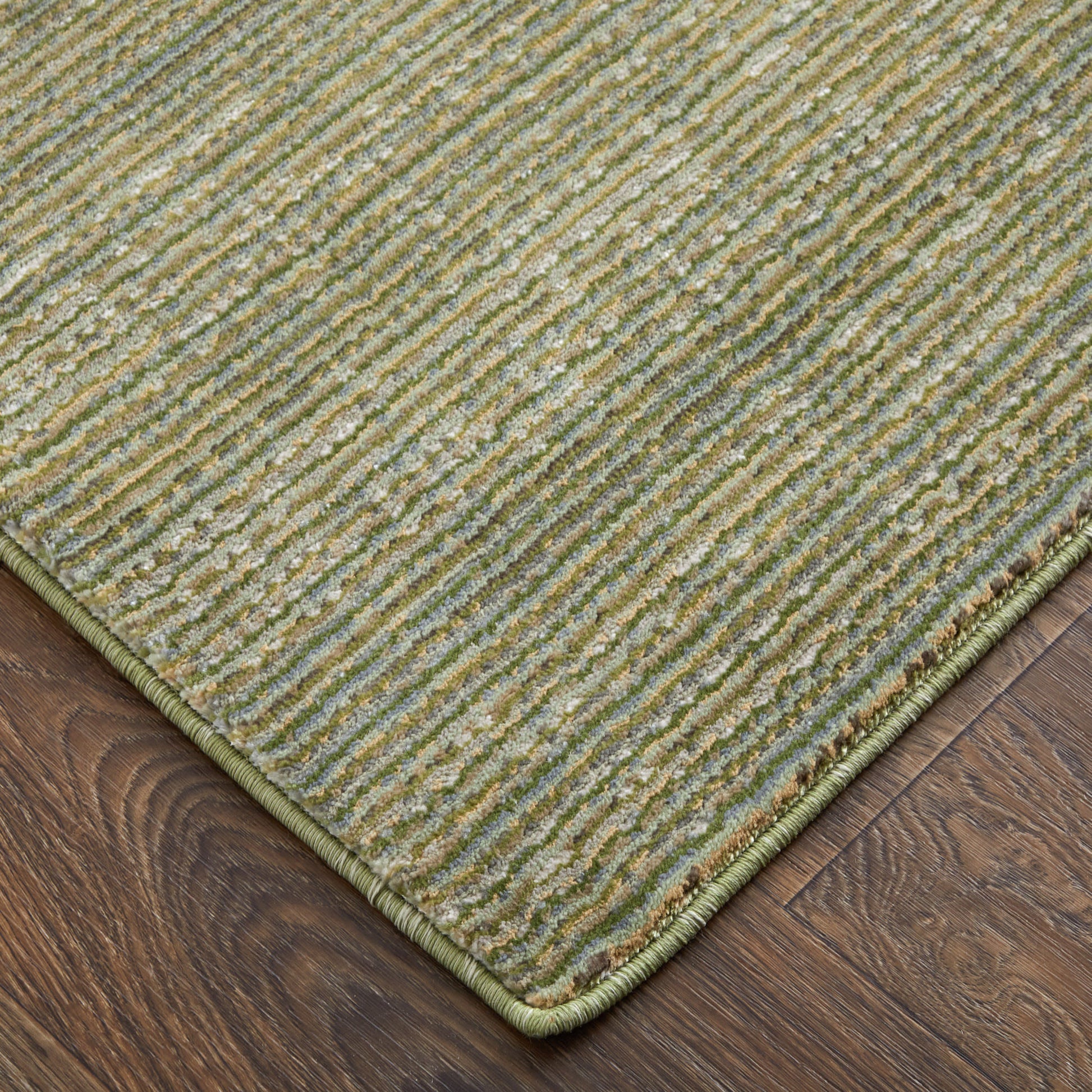 Feizy Deja 39PJF Green Modern/Casual Machinemade Rug