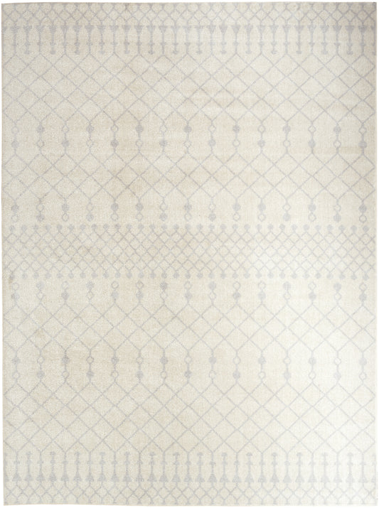 Nourison Home Astra Machine Washable  Ivory  Transitional