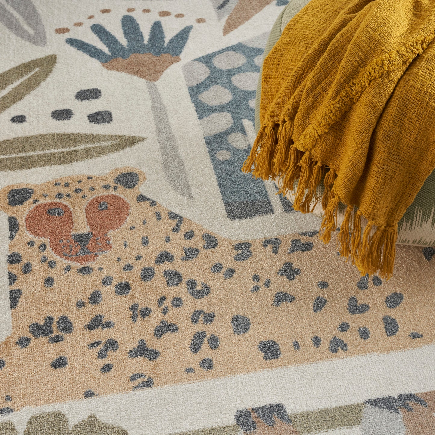 Nourison Home Astra Machine Washable  Ivory  Contemporary