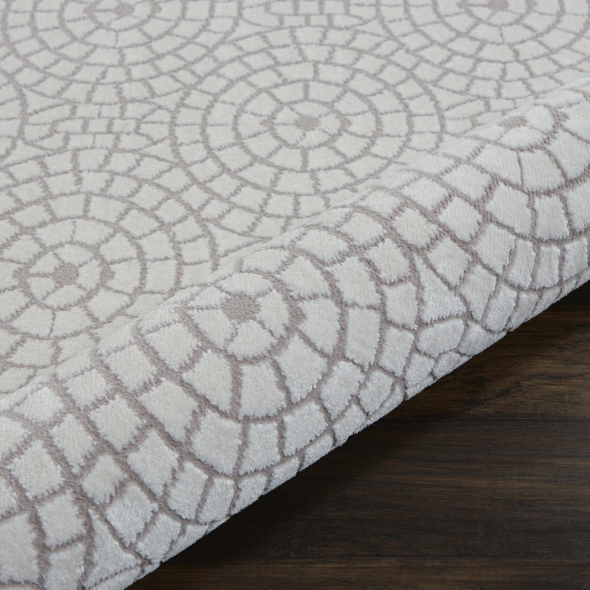 Nourison Home Urban Chic  Cream  Contemporary