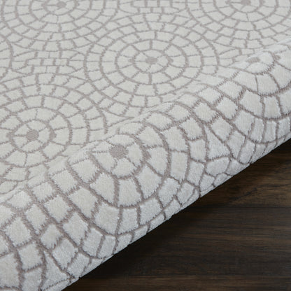 Nourison Home Urban Chic  Cream  Contemporary